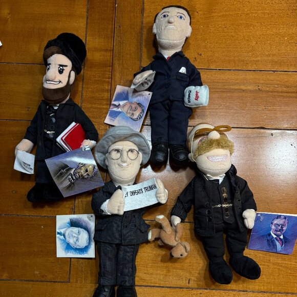 Creation Station Other - NWT: FOUR PRESIDENTS Famous Be'an Collectible by Creation Station - SET OF 4